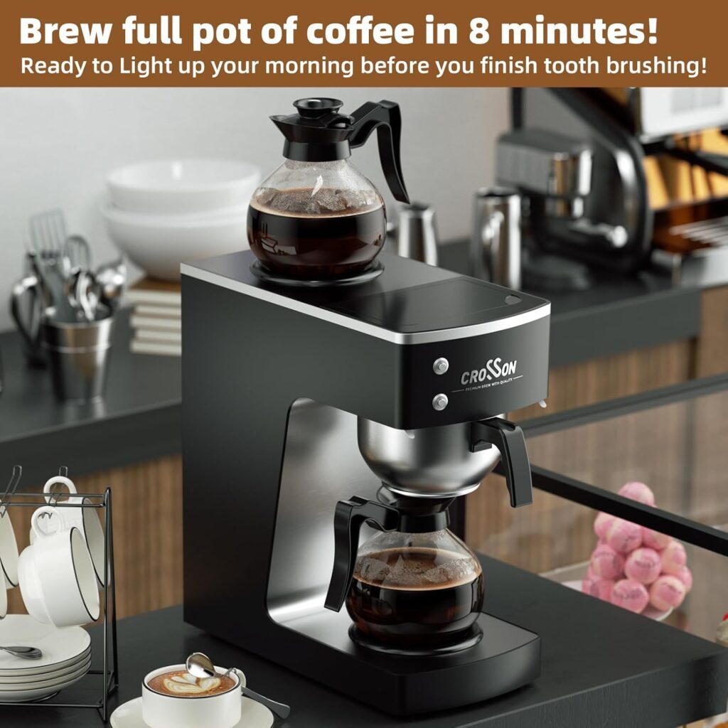 Perfect Coffee Temp Brew Crosson Coffee Maker with at Home 2025