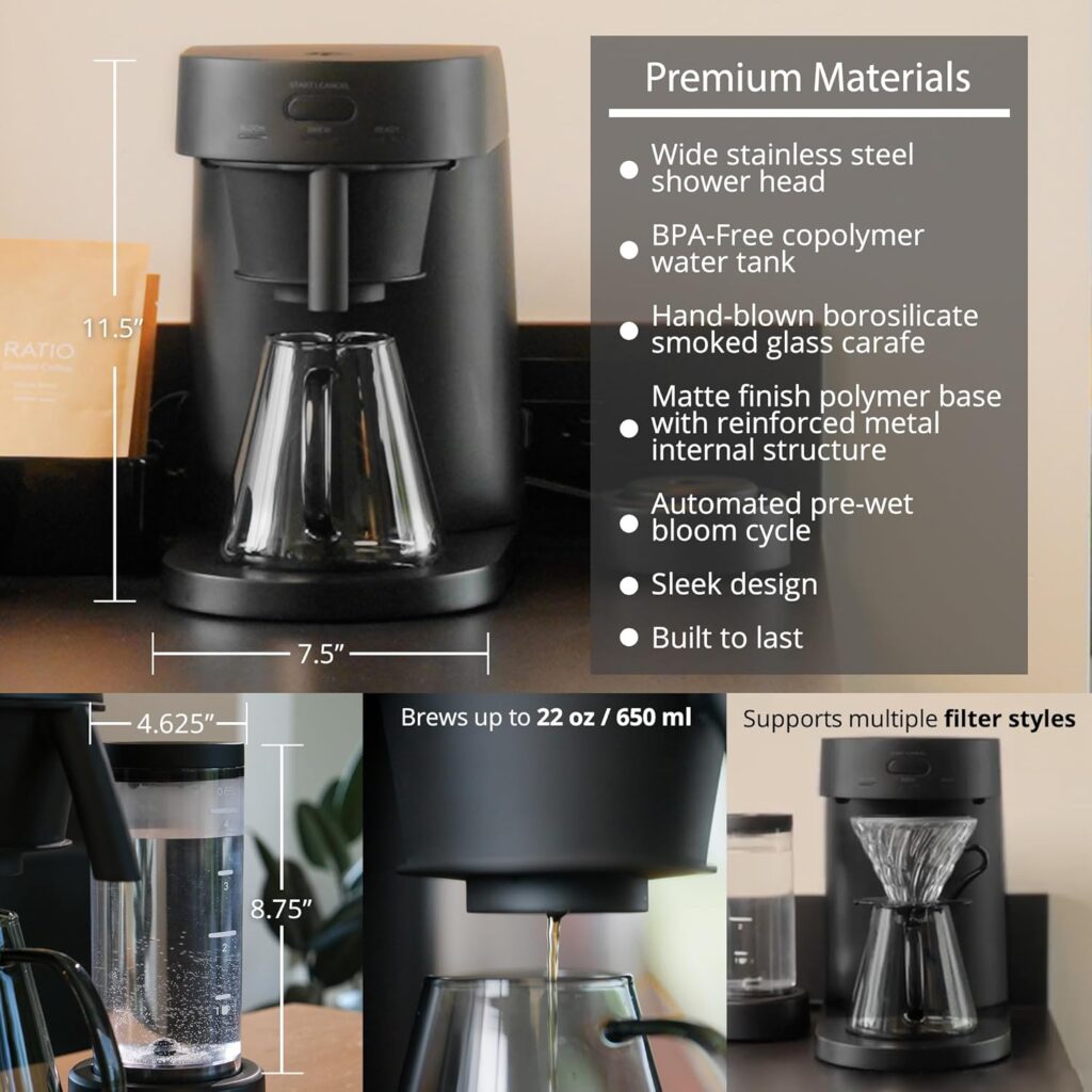 Ratio Six Coffee Maker Premium for Perfect Pour-Over Brewing 2025